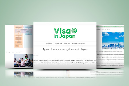 site visa in japan